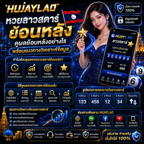 หวยลาวสตาร์ย้อนหลัง ดูผลย้อนหลังอย่างไร พร้อมแนวทางวิเคราะห์ข้อมูล