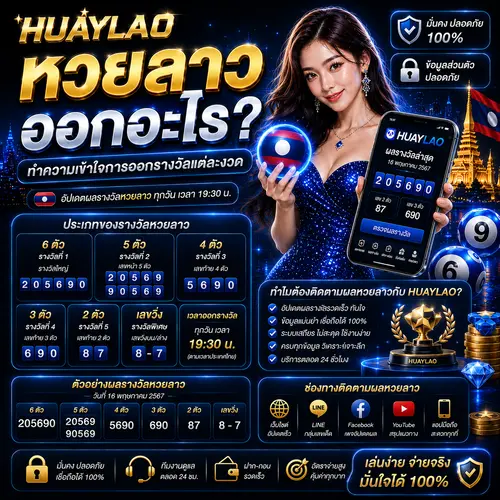 หวยลาวออกอะไร หวยลาว ทำความเข้าใจการออกรางวัลแต่ละงวด